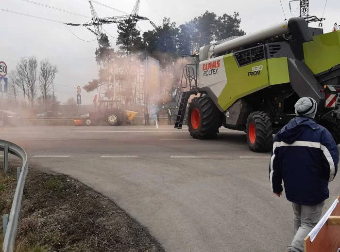 W czasie strajku rolników trasa Lublin – Łęczna jest przejezdna. Ale obwodnicą nie pojedziesz