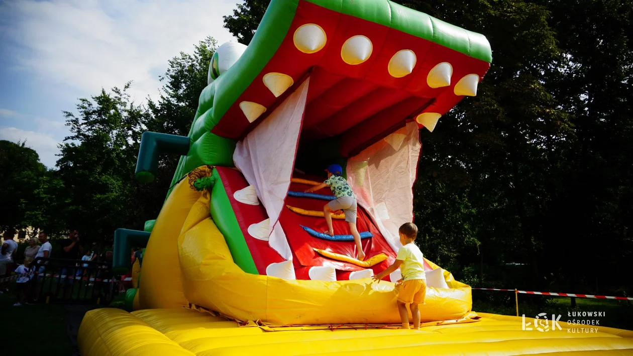 Festiwal Balonów, Baniek Mydlanych i Kolorów w Parku Miejskim w Łukowie