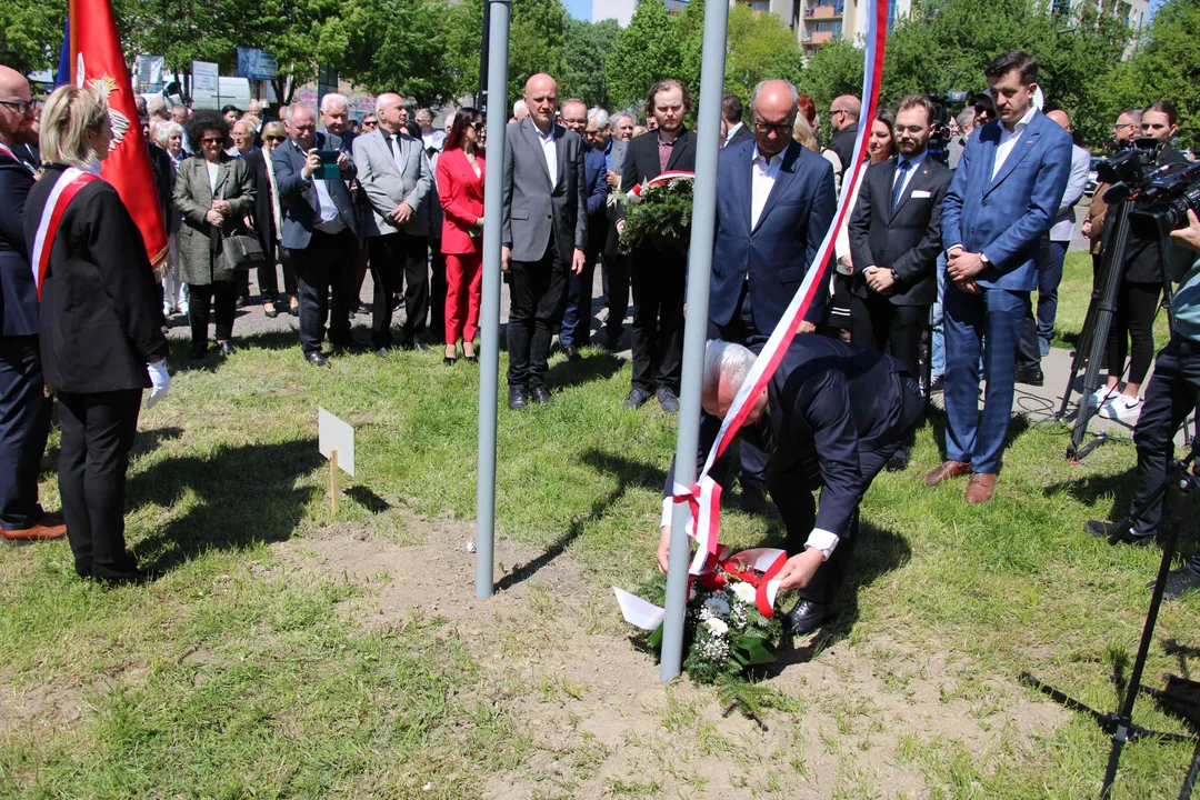 Otwarcie skweru im. Izabelli Sierakowskiej w Lublinie