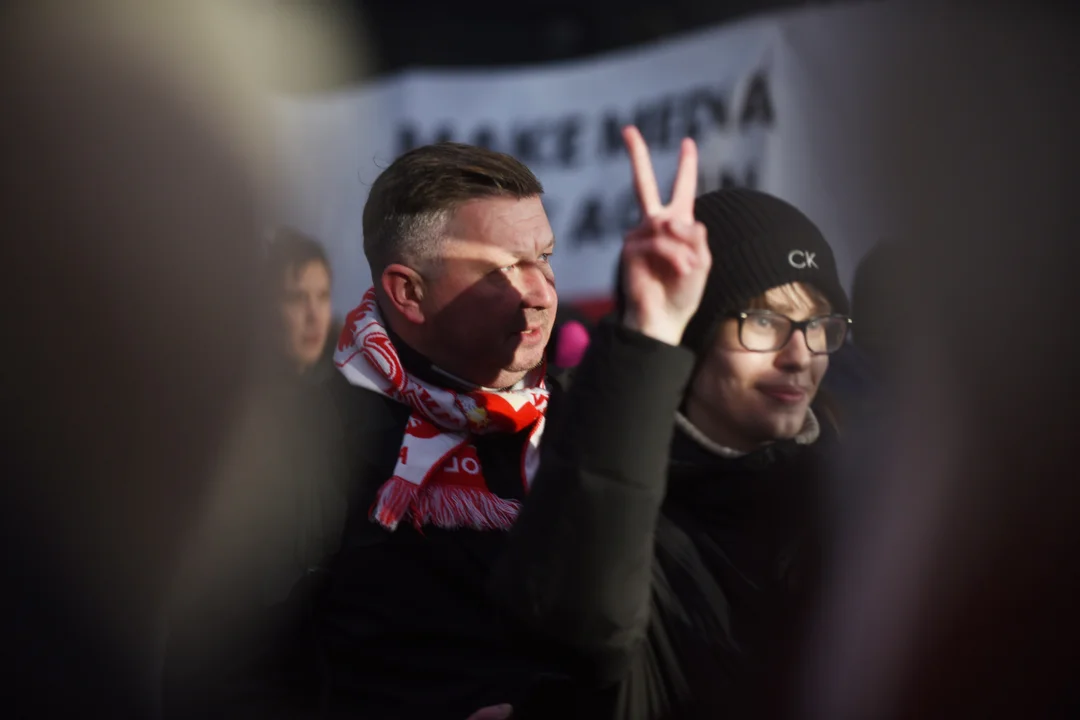 "Protest Wolnych Ludzi" w Warszawie [GALERIA]