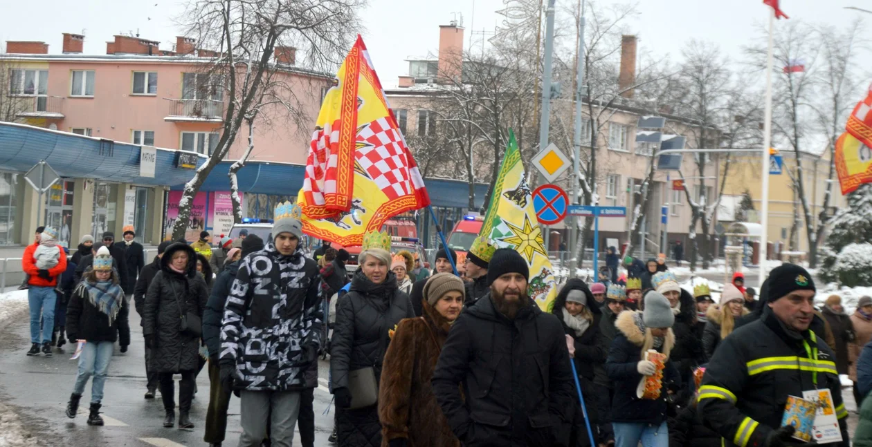 Wędrowaliśmy z Trzema Królami po ulicach Łukowa