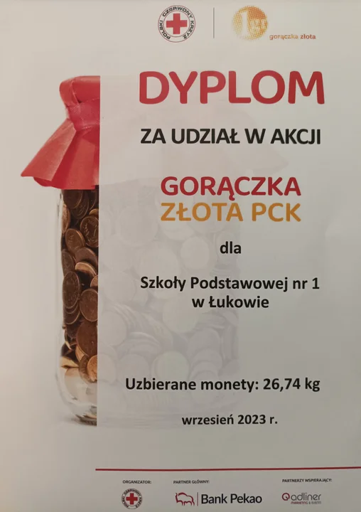 Gorączka Złota PCK 2023: "Jedynka" przekazała wsparcie potrzebującym dzieciom