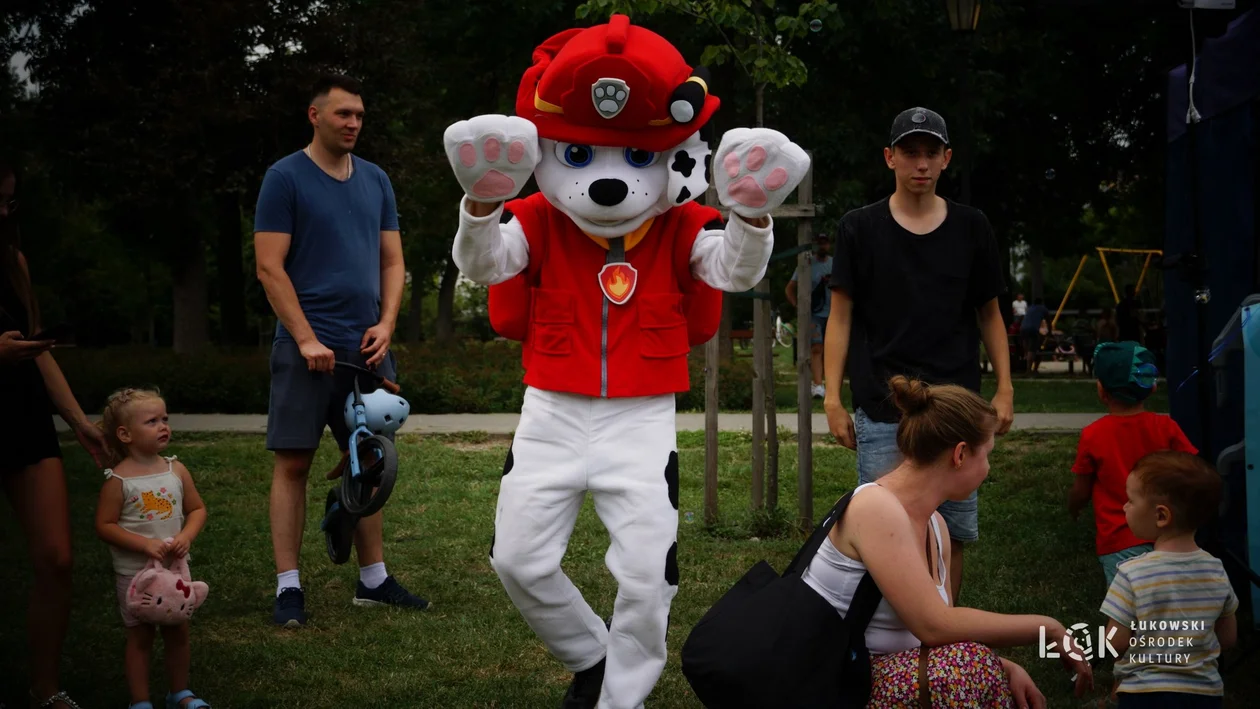 Festiwal Balonów, Baniek Mydlanych i Kolorów w Parku Miejskim w Łukowie