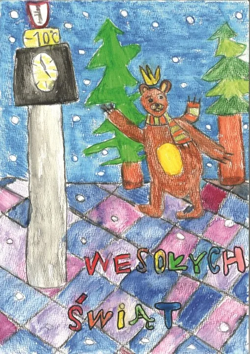 Konkurs na kartkę świąteczną Łuków