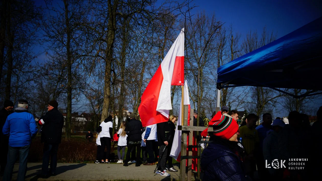 Tropem Wilczym. Bieg Pamięci Żołnierzy Wyklętych Łuków 2024