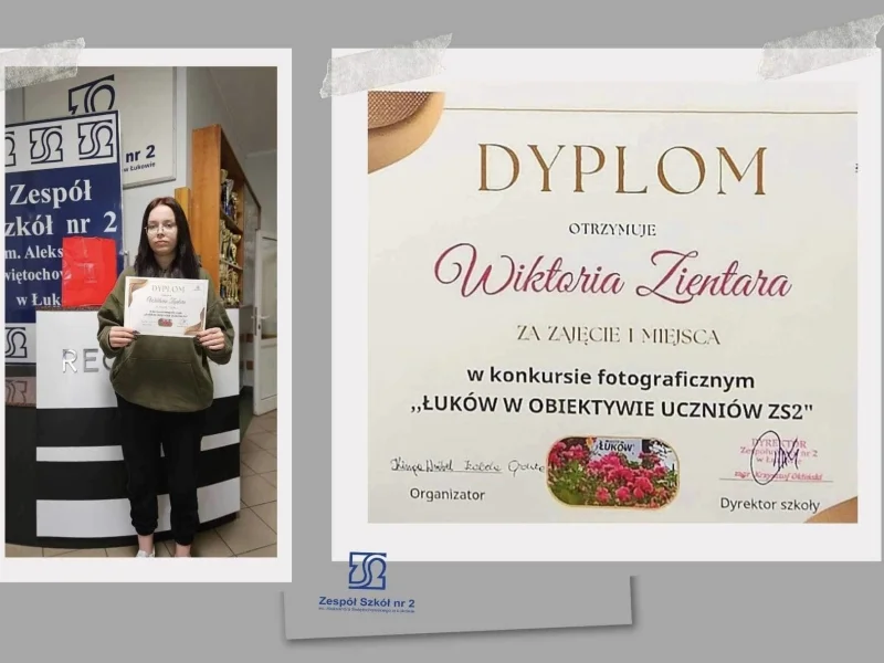 Łuków w obiektywie uczniów ZS nr 2 w Łukowie