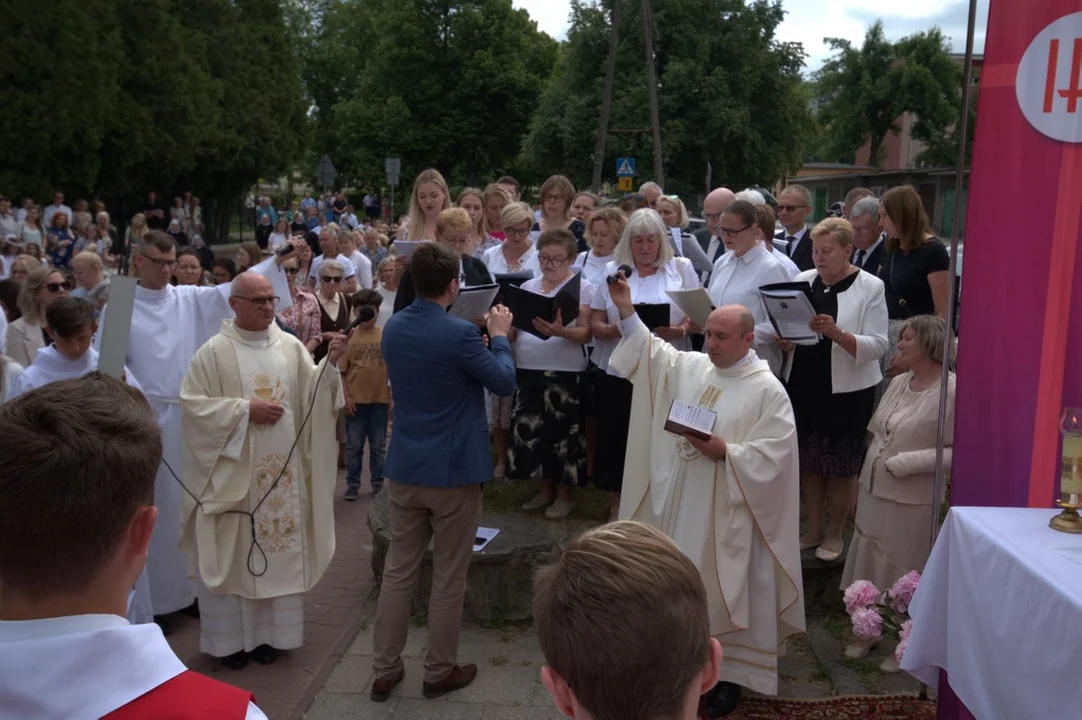 Procesja  Bożego Ciała w Puławach