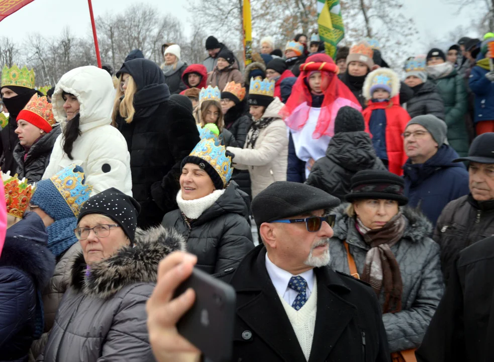 Wędrowaliśmy z Trzema Królami po ulicach Łukowa