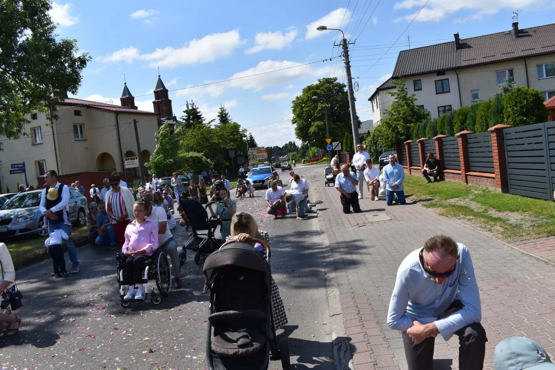 Święto Bożego Ciała w parafii Matki Kościoła w Łukowie