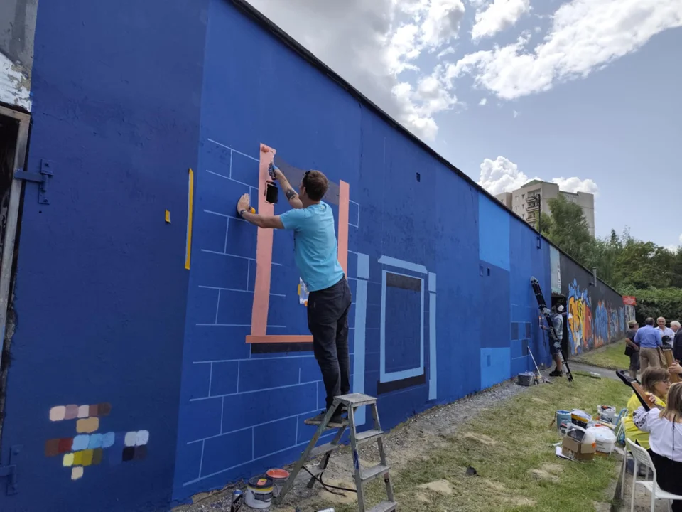 Nowy mural na Kalinowszczyźnie. Tak Ukraińcy dziękują Lublinowi za pomoc