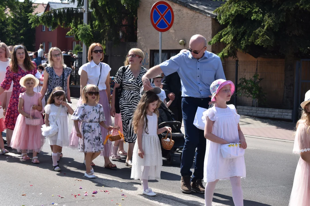 Święto Bożego Ciała w parafii Matki Kościoła w Łukowie