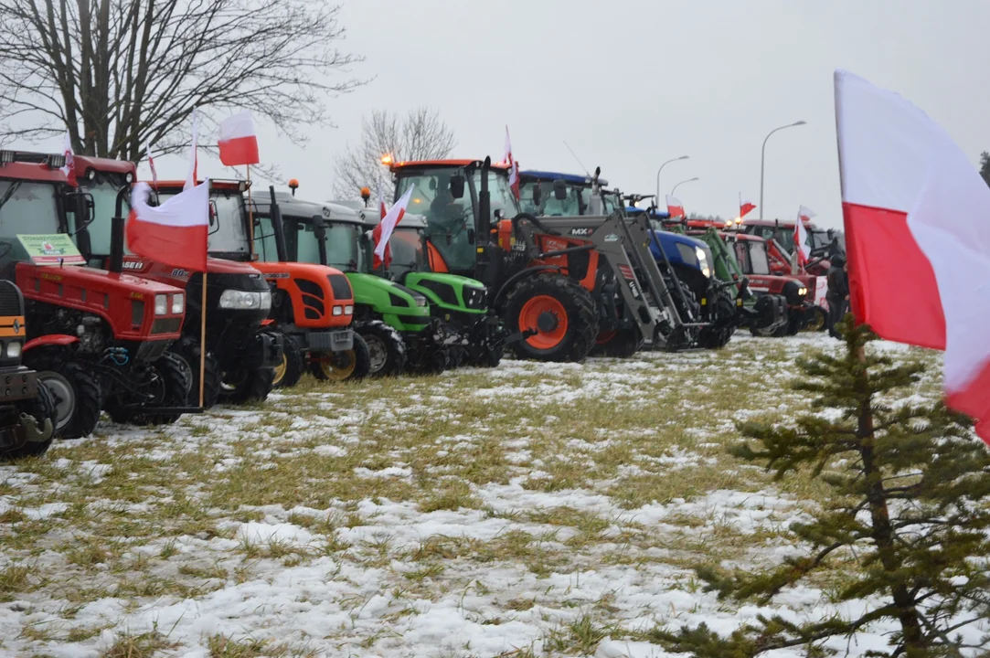 Protest rolników w Chodlu