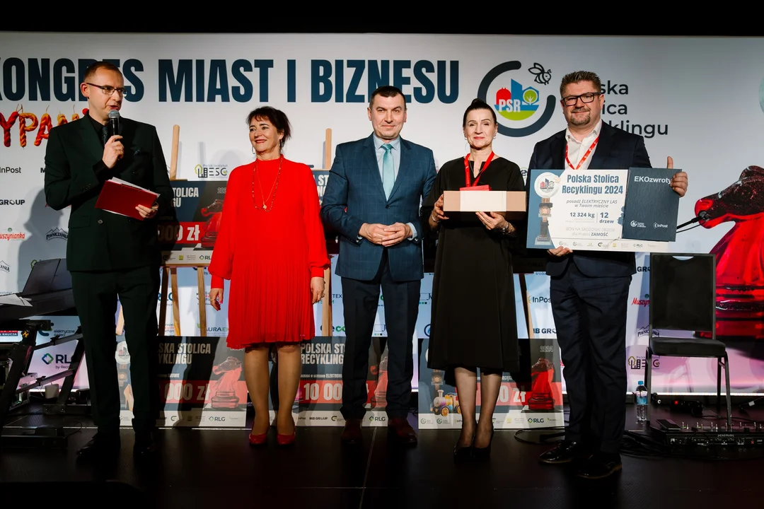 Zamość dostał medal. Taki z recyklingu (foto) - Zdjęcie główne