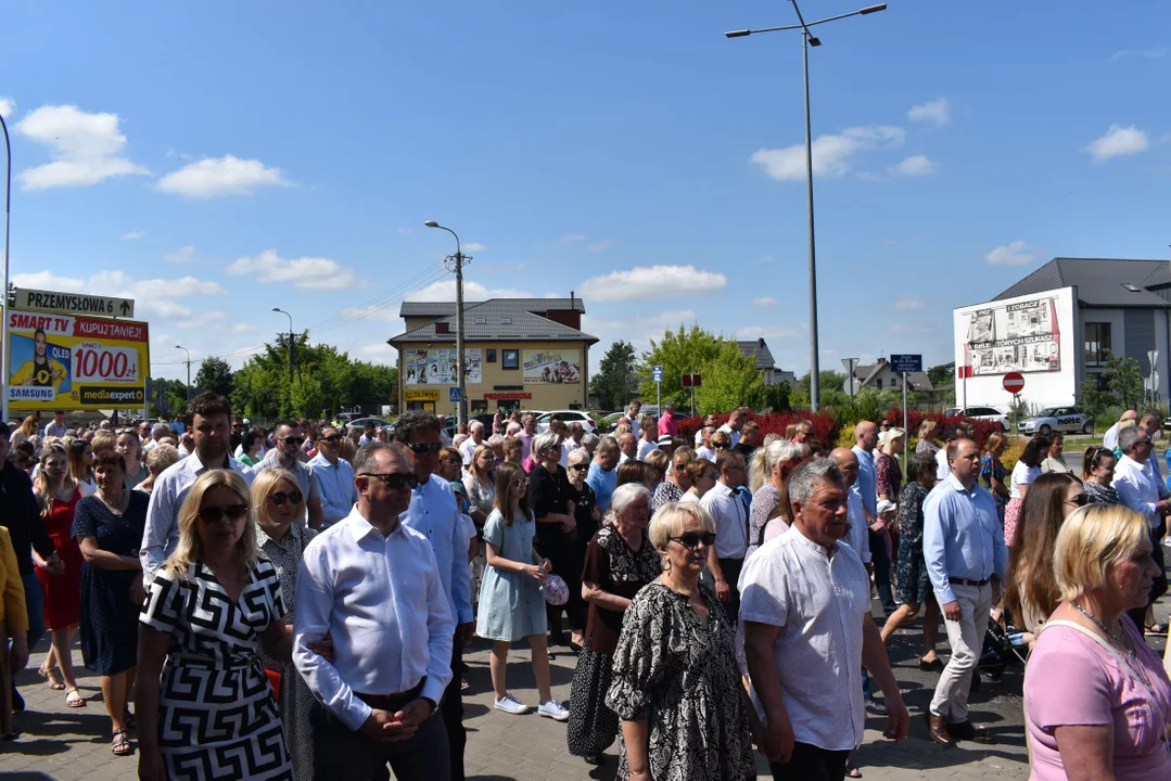 Święto Bożego Ciała w parafii Matki Kościoła w Łukowie