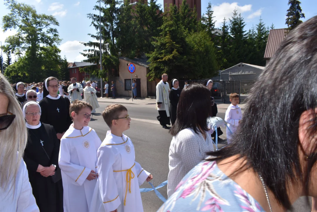 Święto Bożego Ciała w parafii Matki Kościoła w Łukowie