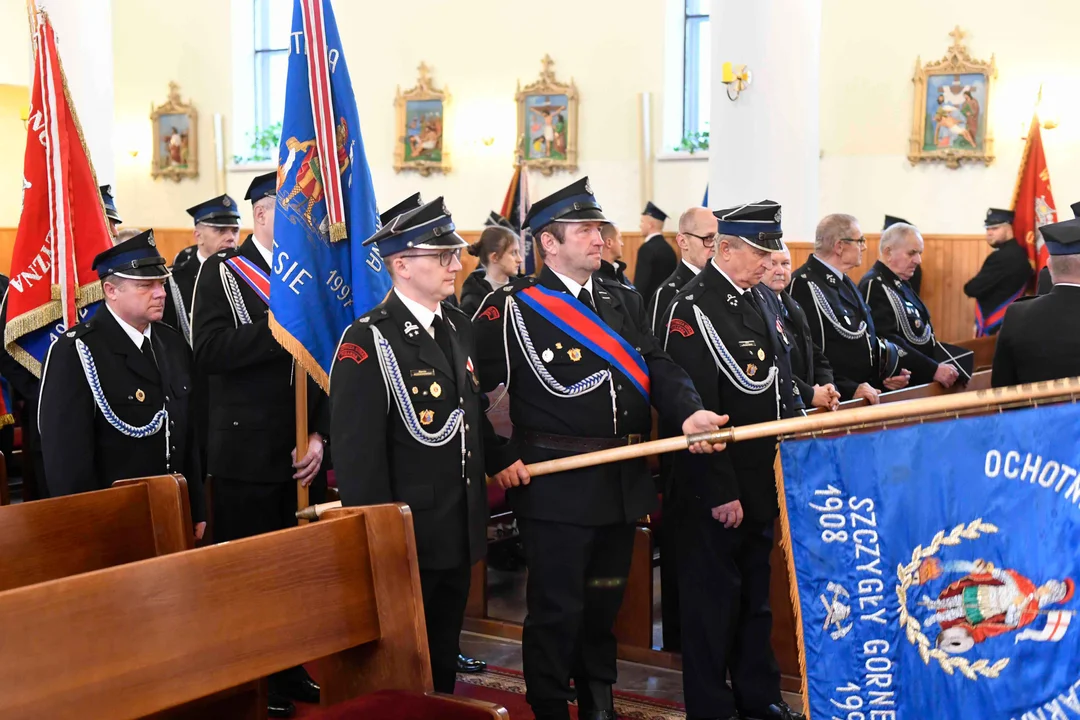 Zarzec Łukowski Msza Św. w intencji zmarłych strażaków z gminy Łuków