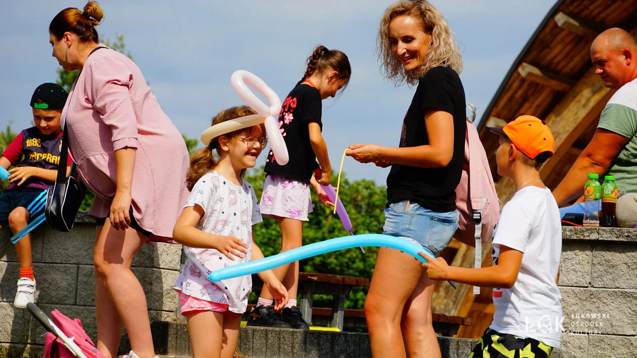 Festiwal Balonów, Baniek Mydlanych i Kolorów w Parku Miejskim w Łukowie