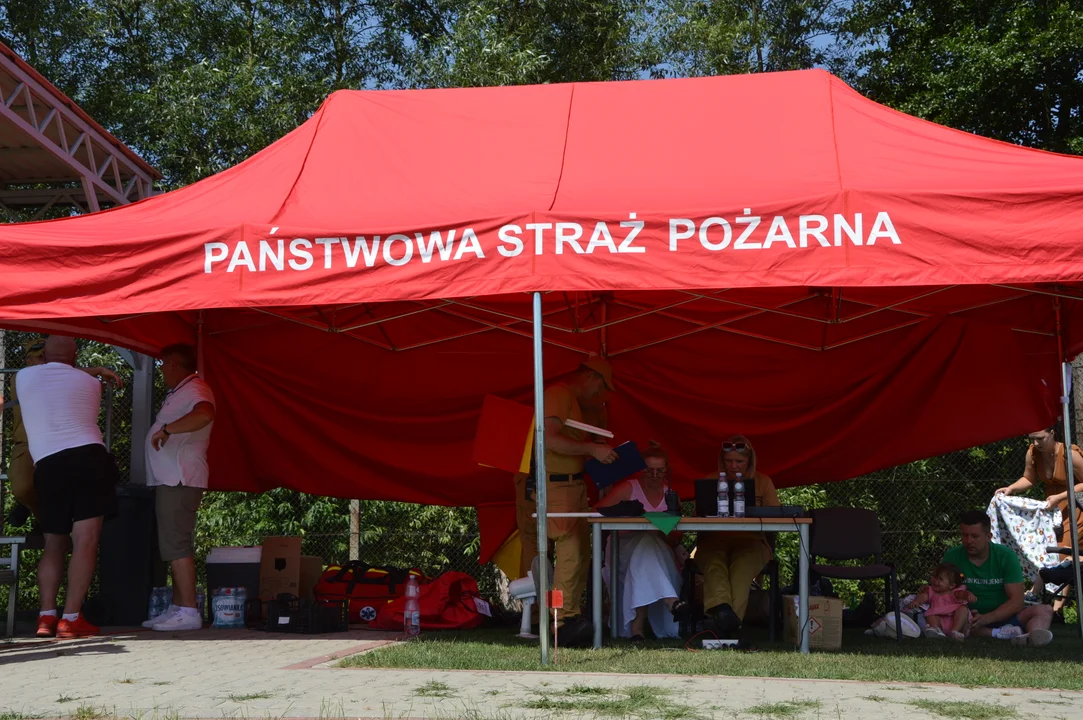 Zawody sportowo - pożarnicze w Wilkowie