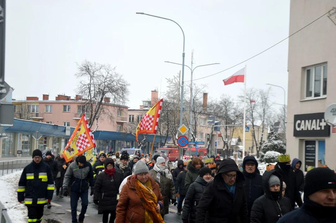 Wędrowaliśmy z Trzema Królami po ulicach Łukowa