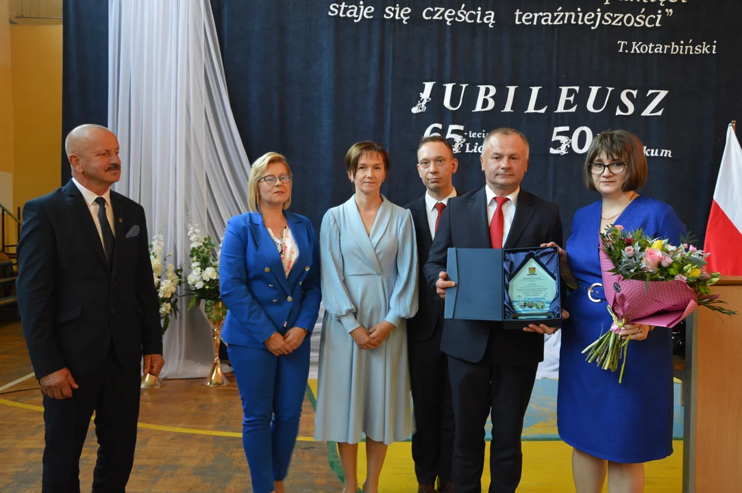 Jubileusz 65-lecia LO i 50-lecia Technikum w Poniatowej