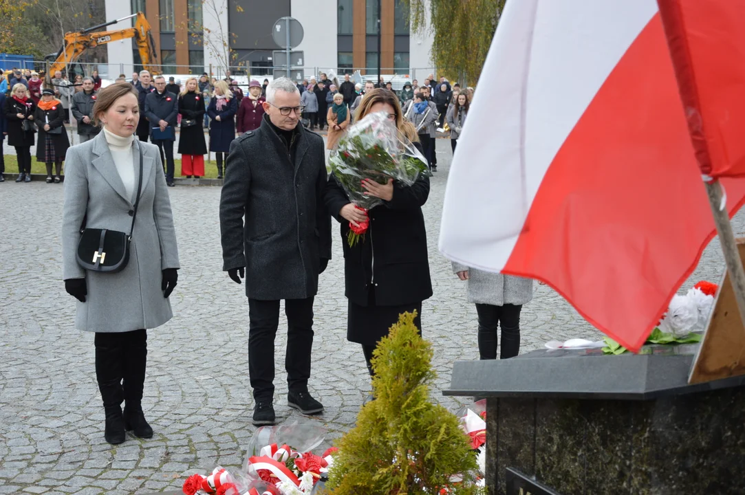 Obchody 105. rocznicy odzyskania niepodległości w Poniatowej