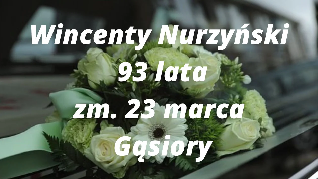 Powiat radzyński: Zmarli na przełomie marca i kwietnia