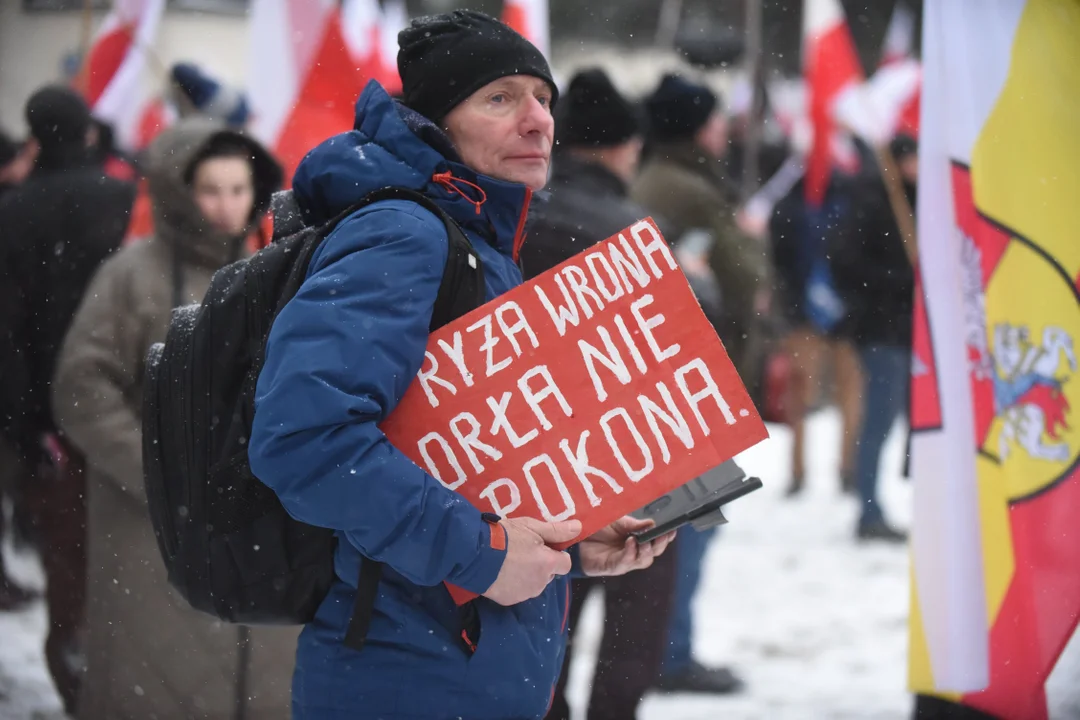 "Protest Wolnych Ludzi" w Warszawie [GALERIA]