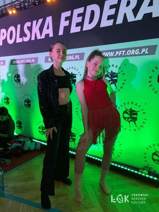 Tancerki z ŁOK Dance Factory na podium