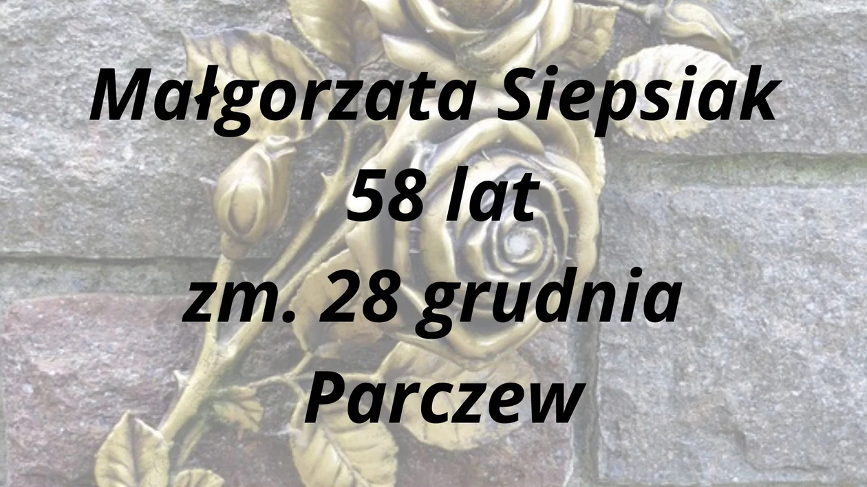 Nekrologi powiat parczewski