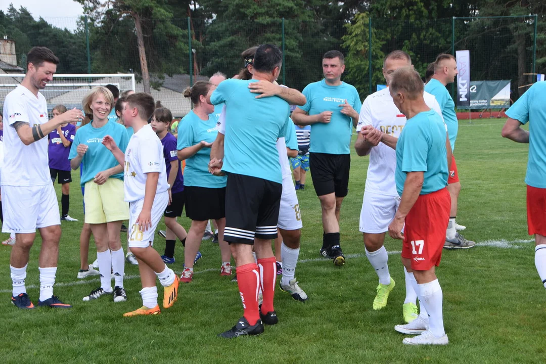 Zespół Pectus zagrał w piłkę nożną w Stoczku Łukowskim