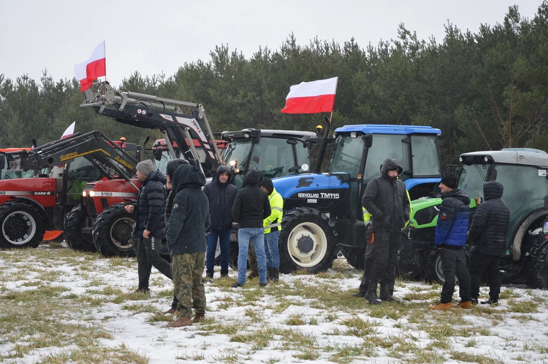 Protest rolników w Chodlu