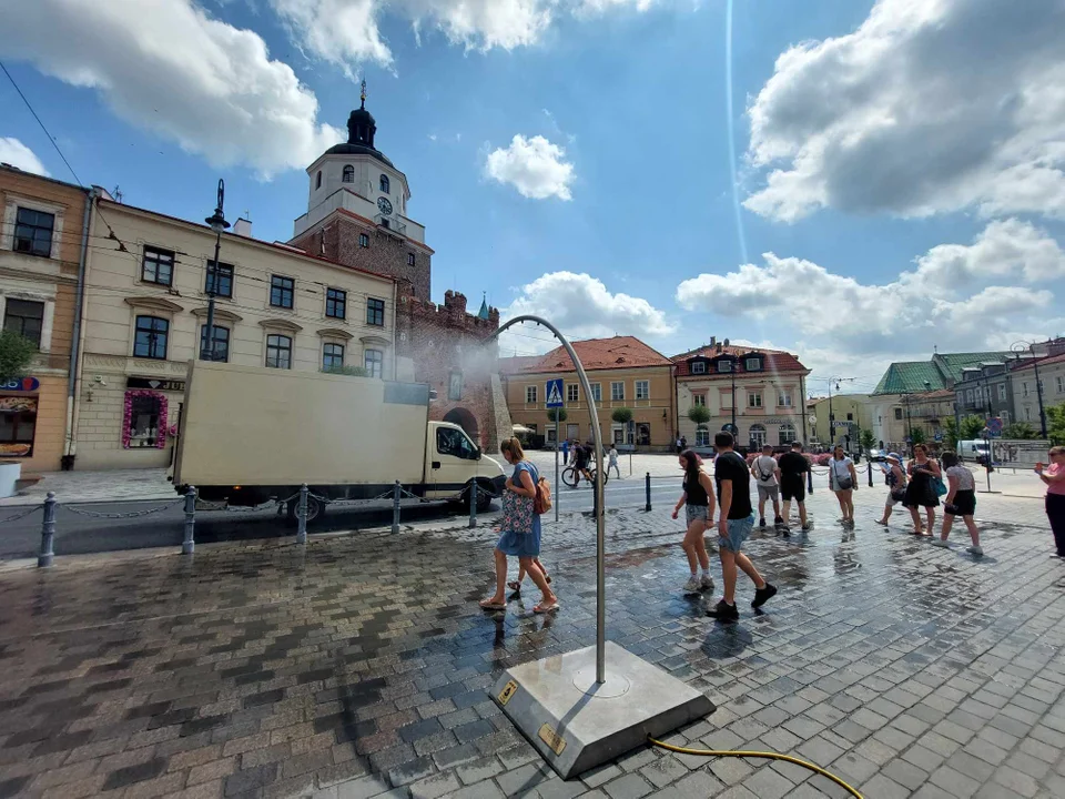 Uff, jak gorąco! Tak chlodzicie się w Lublinie [ZDJĘCIA] - Zdjęcie główne