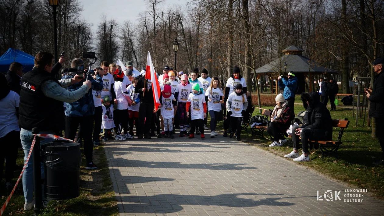 Tropem Wilczym. Bieg Pamięci Żołnierzy Wyklętych Łuków 2024