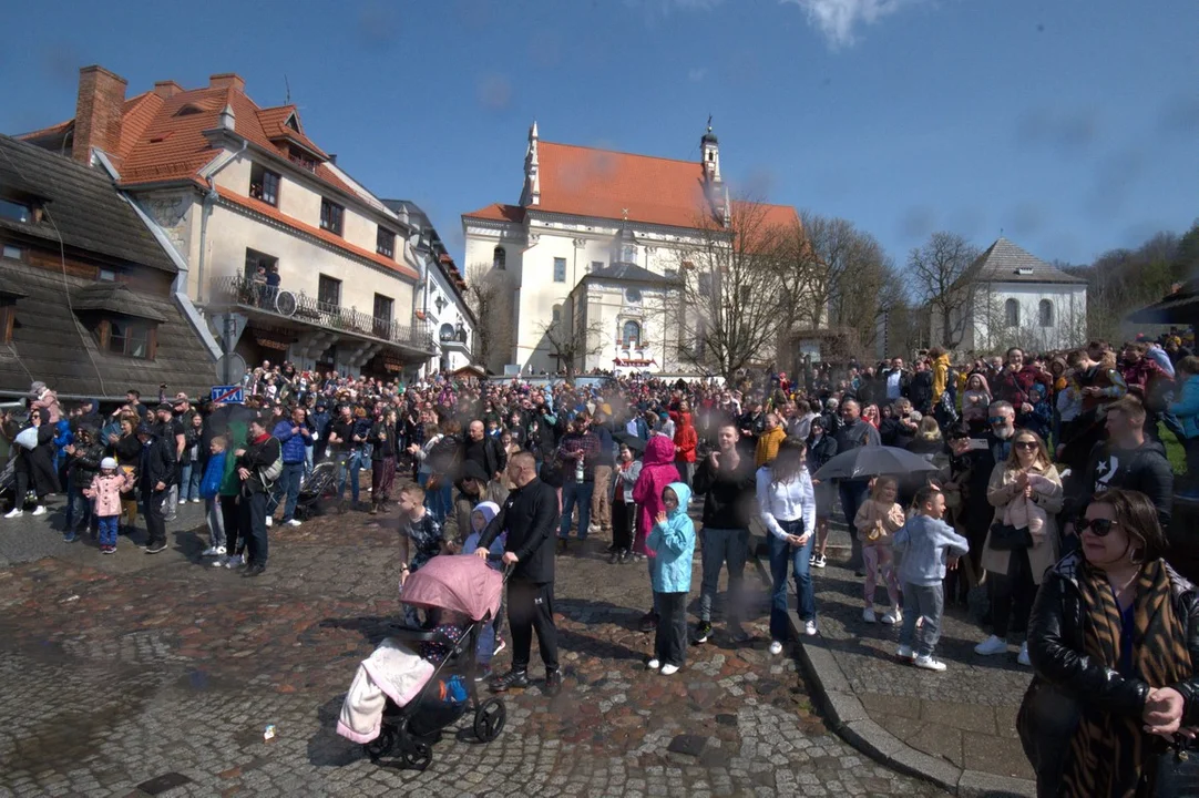 Strażacki lany poniedziałek w Kazimierzu Dolnym