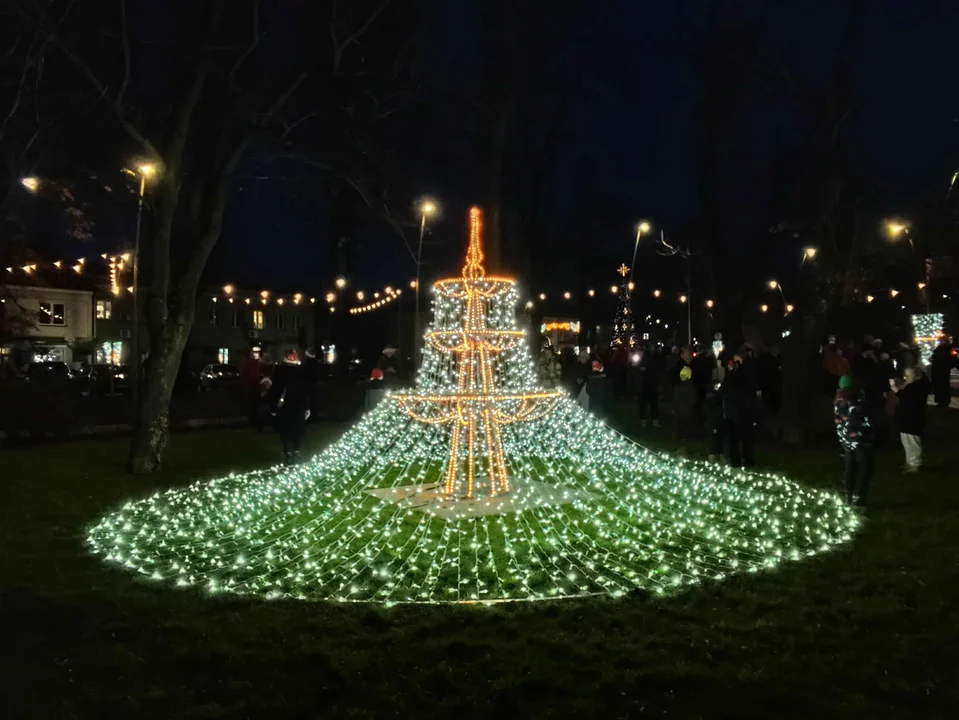 Odpalenie choinki Opole Lubelskie