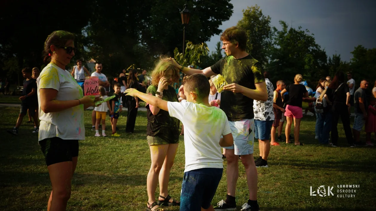 Festiwal Balonów, Baniek Mydlanych i Kolorów w Parku Miejskim w Łukowie