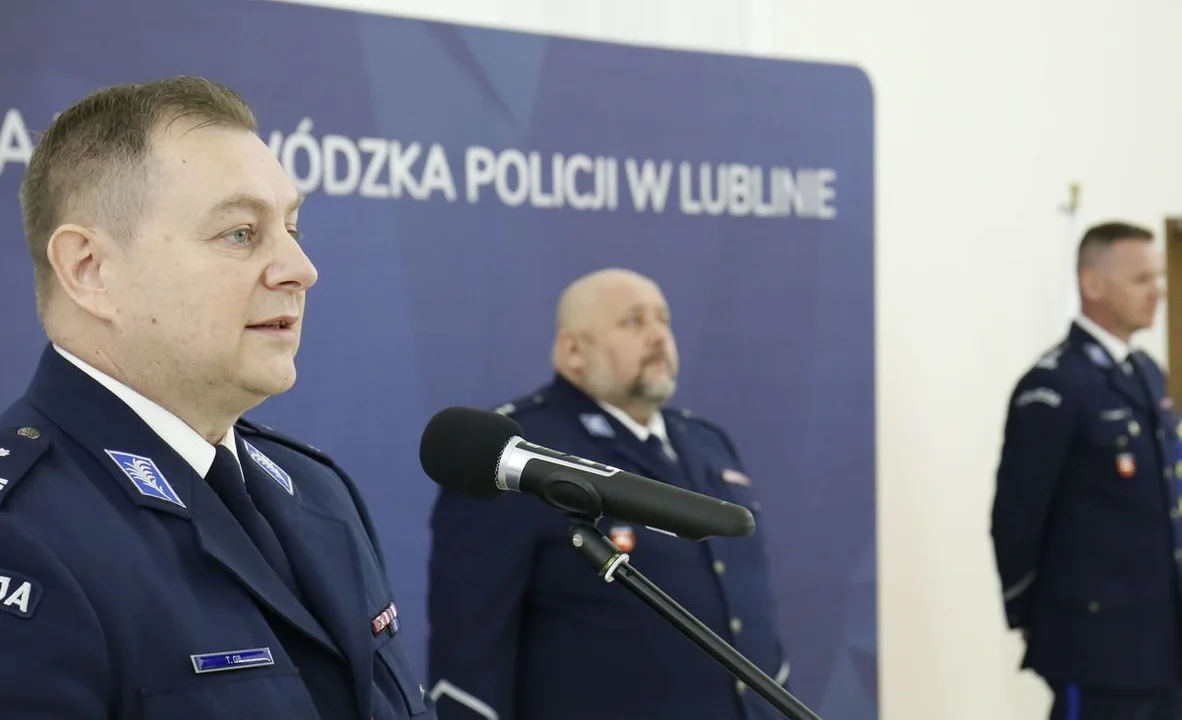 Lublin: Pożegnali się z policyjnym mundurem. Naczelnicy i dowódca odchodzą na emeryturę