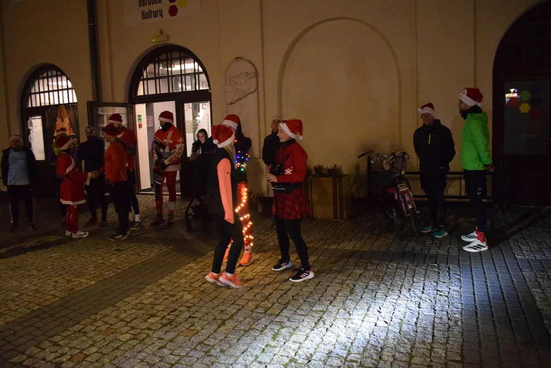 Start biegu Mikołajów w Lubartowie