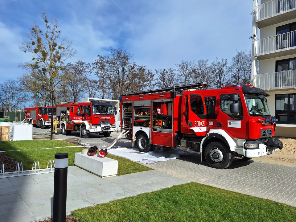 Lublin: Pożar bloku przy ul. Garbarskiej. Policja zatrzymała 28-latlka