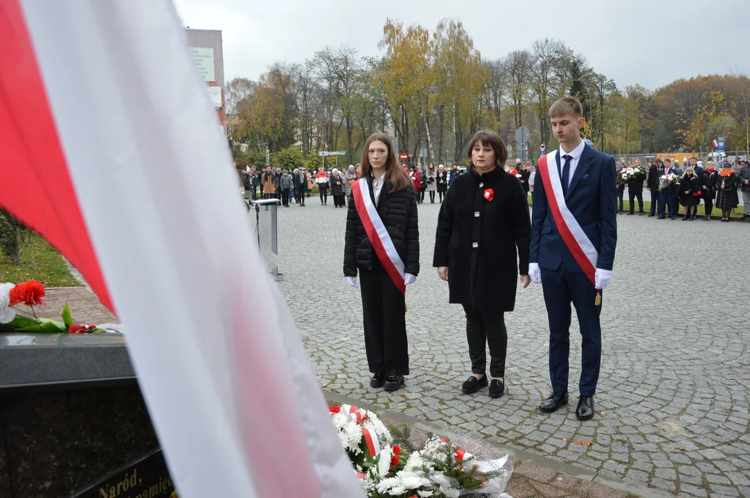 Obchody 105. rocznicy odzyskania niepodległości w Poniatowej