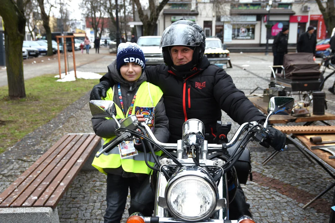 Motoweterani Łuków wsparli WOŚP