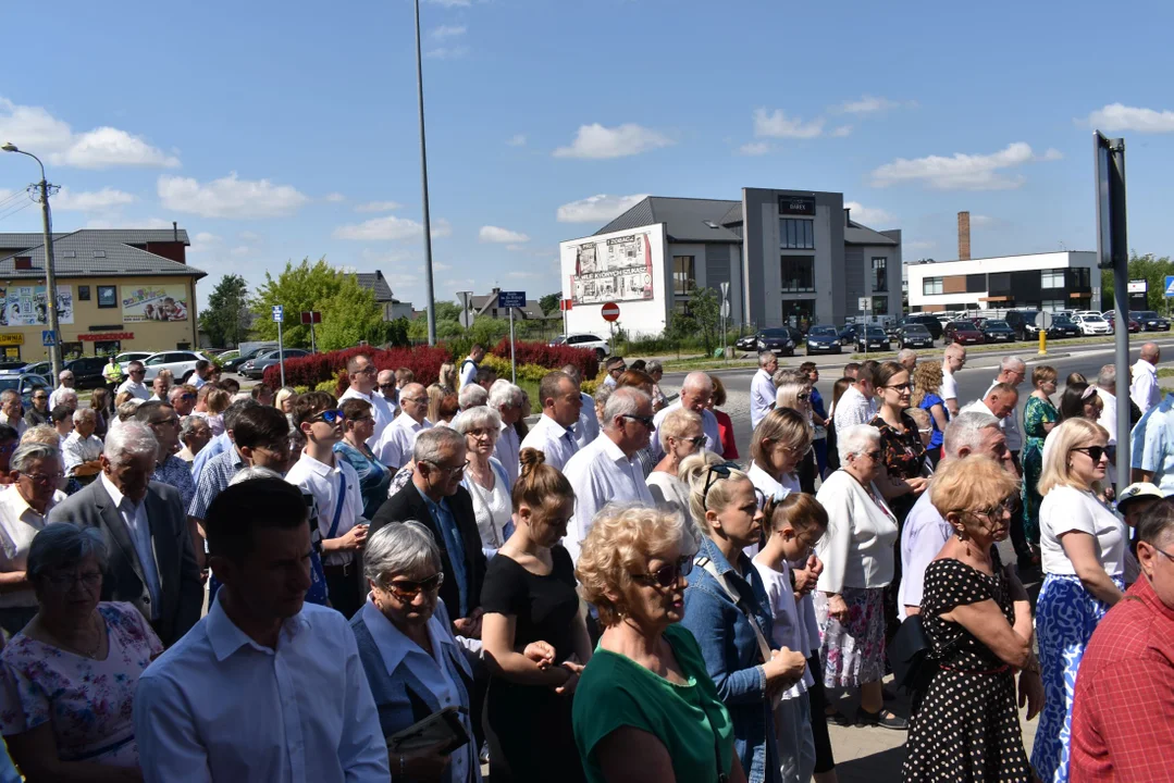 Święto Bożego Ciała w parafii Matki Kościoła w Łukowie