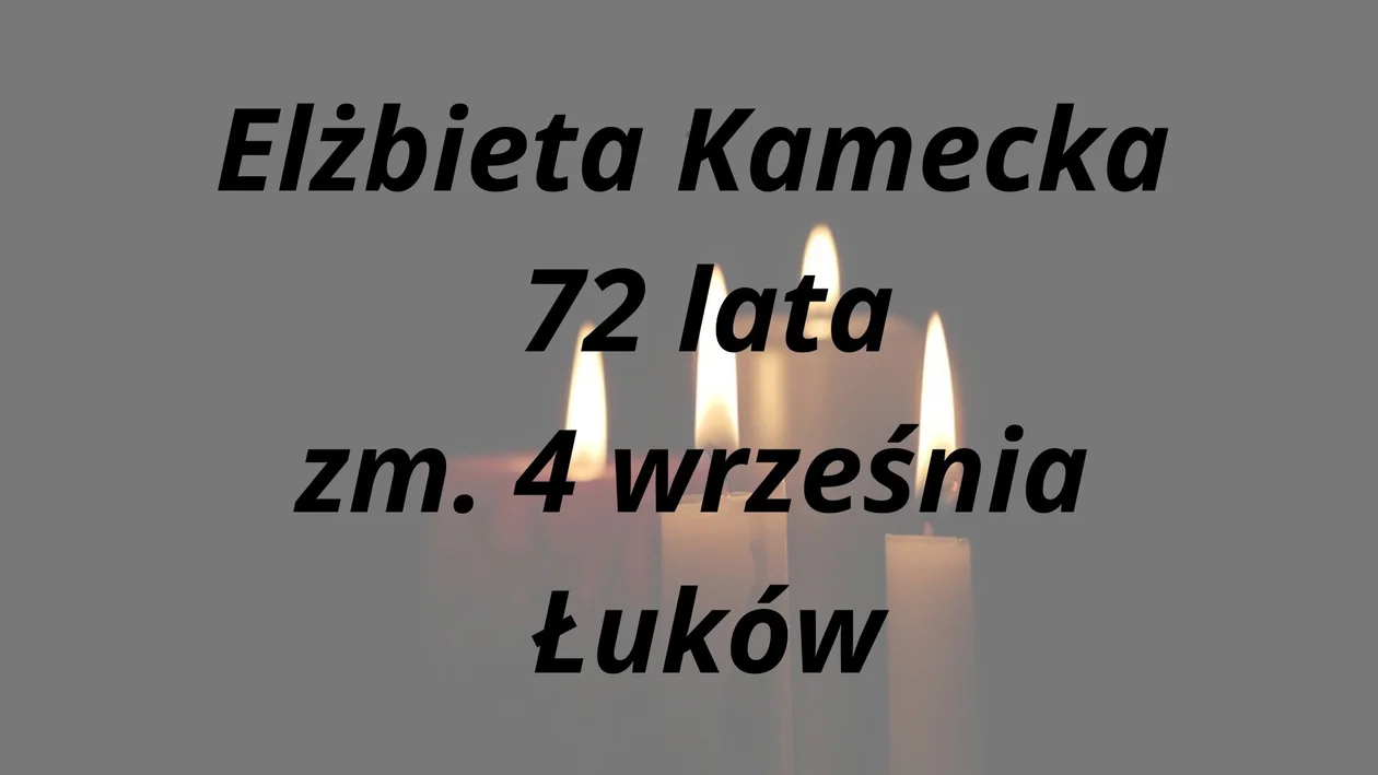 Nekrologi Łuków