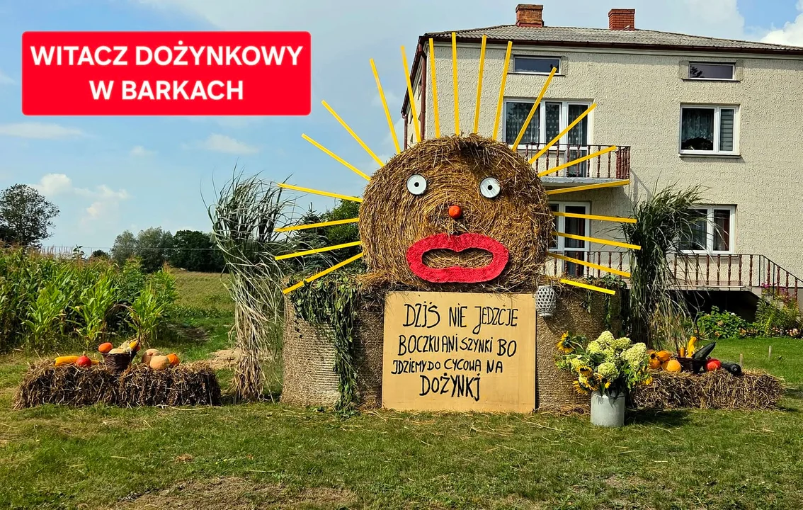 Witacze dożynkowe - gmina Cyców