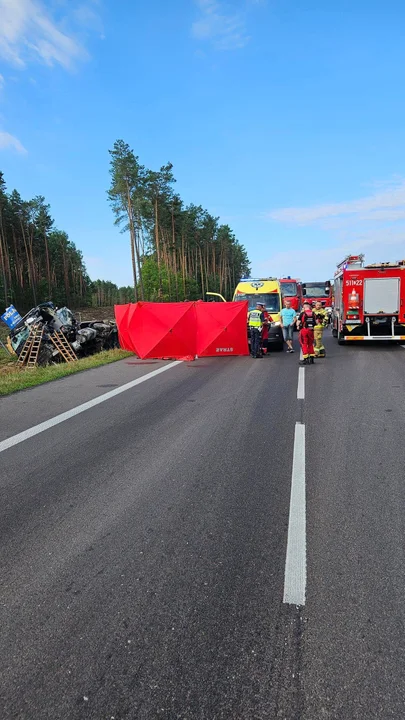 Powiat lubartowski: Śmiertelny wypadek na obwodnicy Kocka. Zginęła jedna osoba