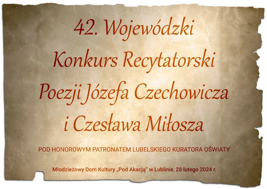 Recytatorzy ŁOK laureatami 42. Wojewódzkiego Konkursu Recytatorskiego Poezji