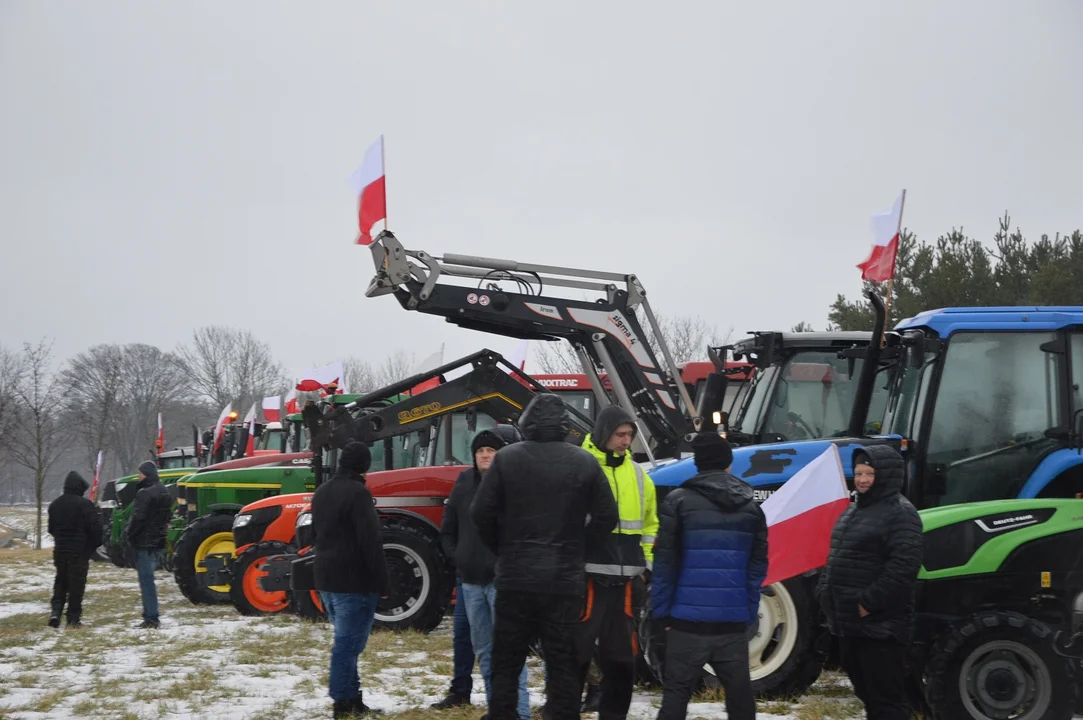 Protest rolników w Chodlu