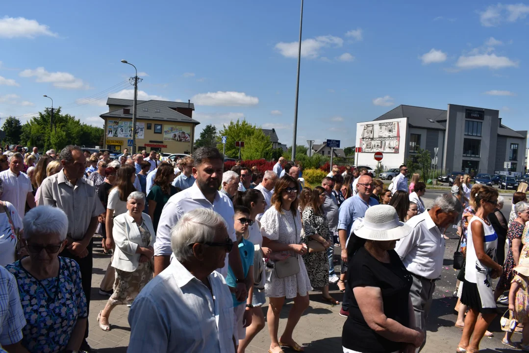 Święto Bożego Ciała w parafii Matki Kościoła w Łukowie