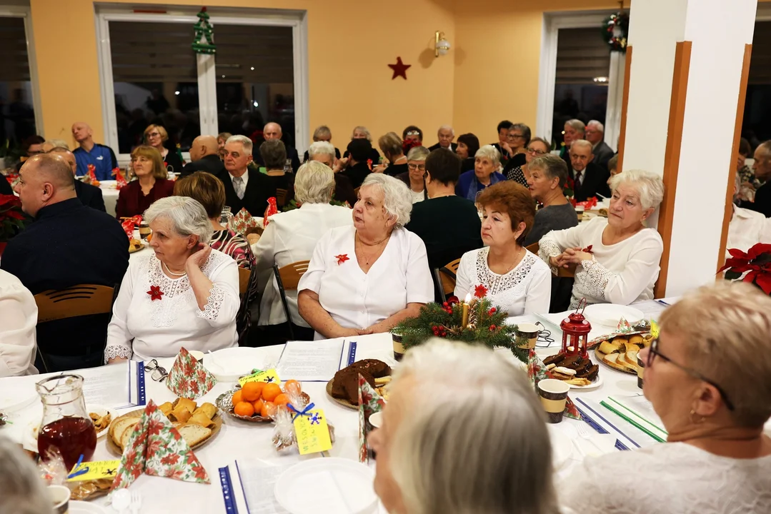 Spotkanie świąteczne dla seniorów z DPS w Biłgoraju