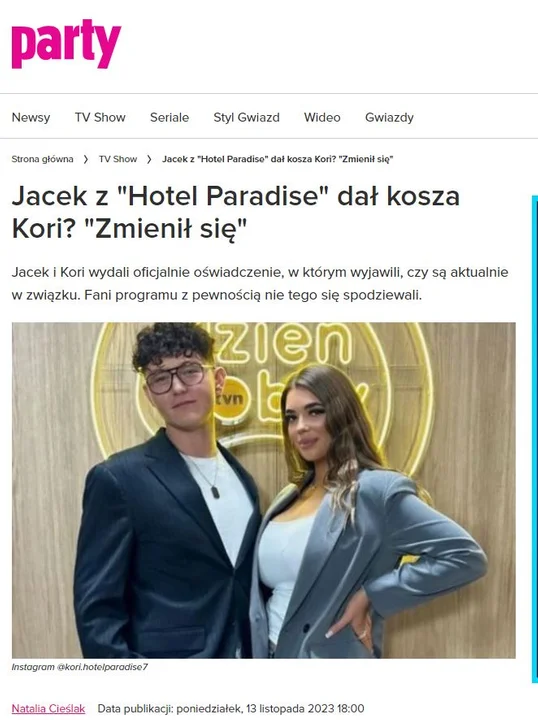 Jacek Kania w mediach